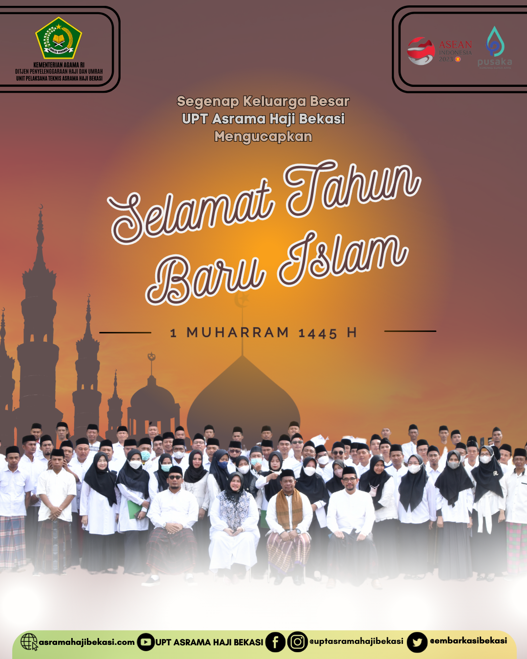 Selamat Tahun Baru Islam 1 Muharram 1445 H Selamat Tahun Baru Islam 1 Muharram 1445 H